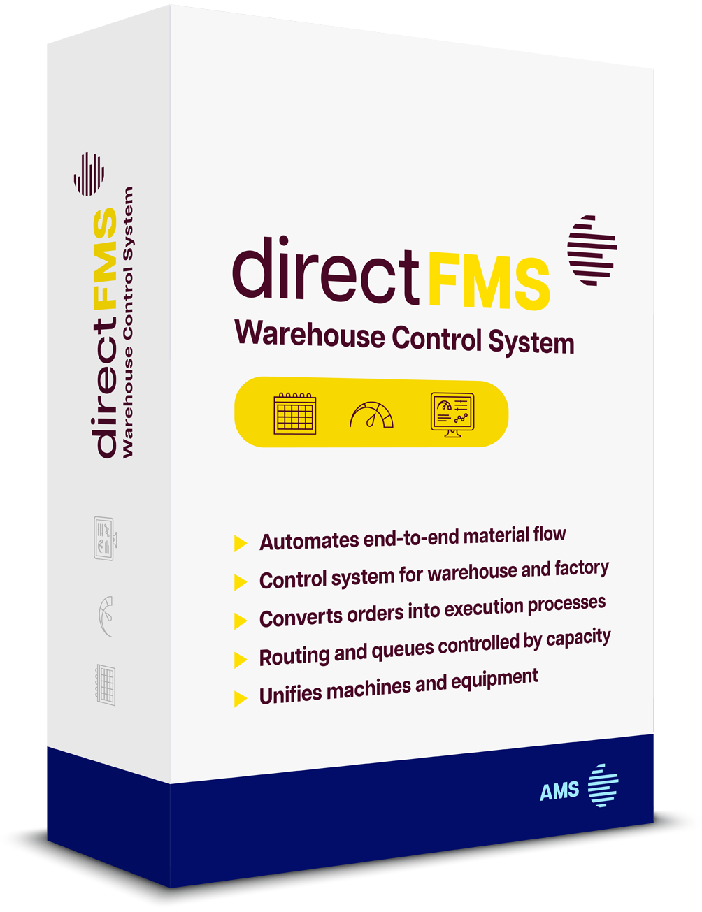 direct FMS er kontrollsystemet som sikrer sømløs interntransport og effektiv maskinkommunikasjon - Warehouse Control System for automatisert vareflyt og produksjon
