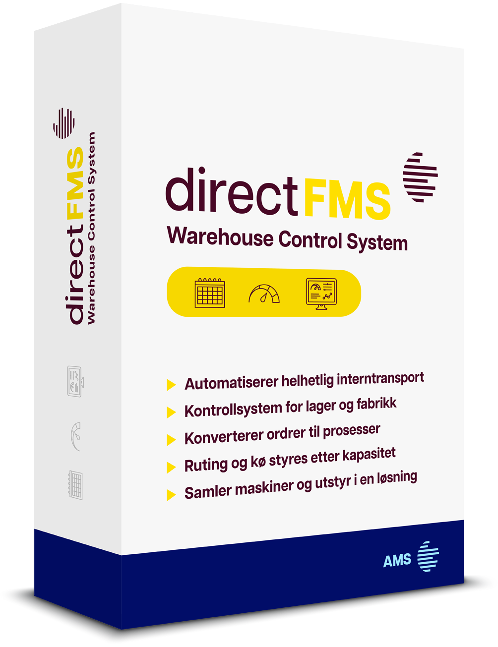 direct FMS er kontrollsystemet som sikrer sømløs interntransport og effektiv maskinkommunikasjon - Warehouse Control System for automatisert vareflyt og produksjon